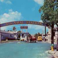 Entrance to Naval Station Key West