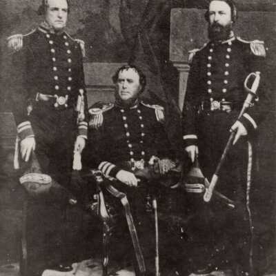 Samuel F. Dupont, Sidney Smith Lee and David Porter: Copyright: © Key West Art & Historical Society; Origformat: Print-Photographic