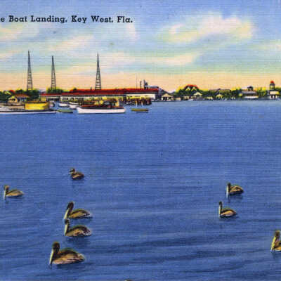 View from the Boat Landing, Key West, Fla.