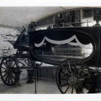 Dean Lopez Horse-Drawn Hearse: Copyright: © Key West Art & Historical Society; Origformat: Print-Photographic