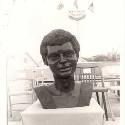 Bust from Loyalist Memorial Sculpture Garden, Green Turtle Cay