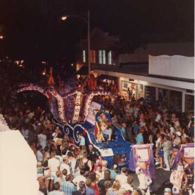 Fantasy Fest parade.