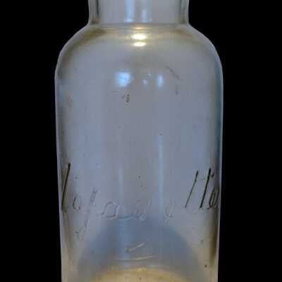 Lafayette Clear Bottle: Copyright: © Key West Art & Historical Society; Origformat: Artifact