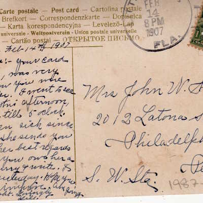 Greetings from Little River, Florida