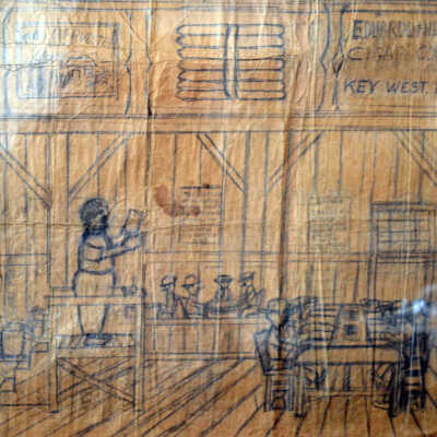 Eduardo Hidalgo Gato Cigar Company/Funeral Procession: © Key West Art & Historical Society