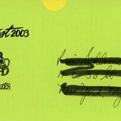 Information brochure.