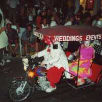 A float in the parade.
