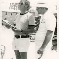 2 Unknown men at the pool