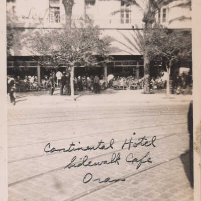 Continental Hotel Sidewalk Café, Oran