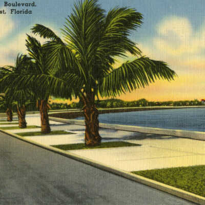Roosevelt Boulevard, Key West, Florida: © Key West Art & Historical Society