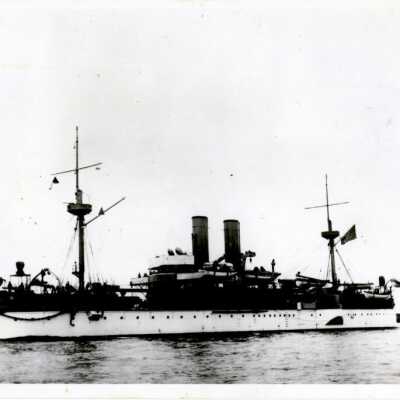 Battleship U.S.S. MAINE: Copyright: @ Key West Art & Historical Society; Origformat: Print-Photographic