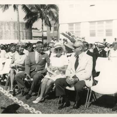 U.S. Navy party audience