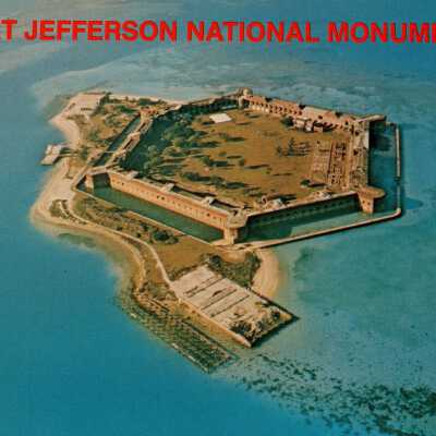 Aerial View of Fort Jefferson