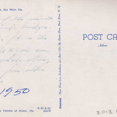 Bahia Honda Bridge, Key West, Fla.: © Key West Art & Historical Society