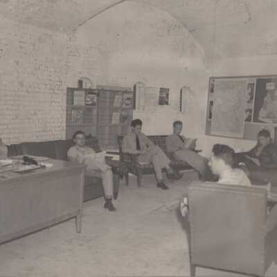 Military office in a fort: Copyright: © Key West Art & Historical Society; Origformat: Print-Photographic