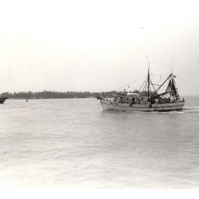Shrimp Boat HALCYON at the Blessing of the Fleet