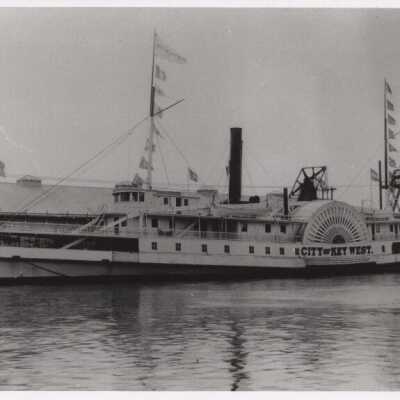 Sidewheel steamer CITY OF KEY WEST