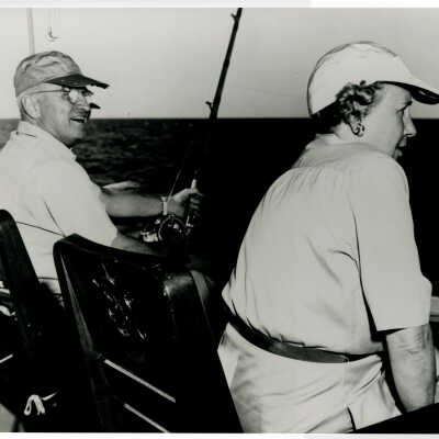President Harry S Truman and Bess Truman