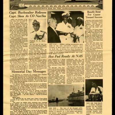 'Key Outpost' Newspaper: Copyright: @ Key West Art & Historical Society; Origformat: Print-Photographic