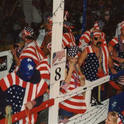 Float number 8 in the parade.