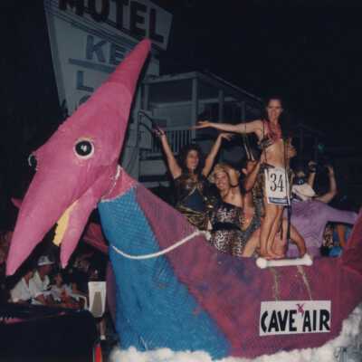 Float number 34 in the parade.