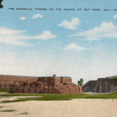 The Martello Towers on the Island of Key West, Fla.
