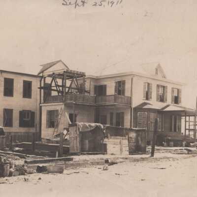 Construction site: Copyright: © Key West Art & Historical Society; Origformat: Print-Photographic