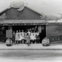 Entrance to the Turtle Kraals Aquarium