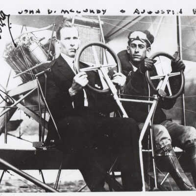 John D. McCurdy and Agustin Parla