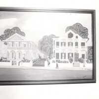          Artwork of a street scene; Copyright: © Key West Art & Historical Society; Origformat: Print-Photographic
   