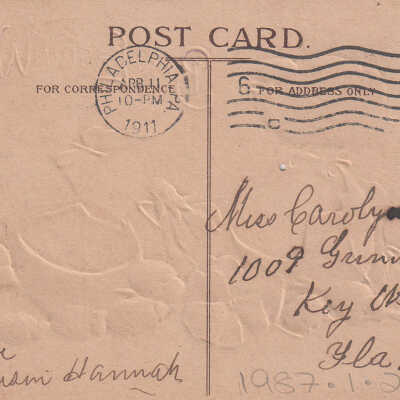 Easter Wishes: © Key West Art & Historical Society