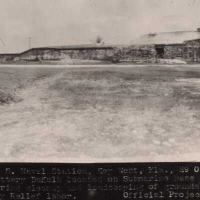 Battery DeKalb at Naval Station Key West: Copyright: © Key West Art & Historical Society; Origformat: Print-Photographic