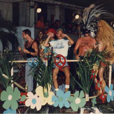 Fantasy Fest parade.