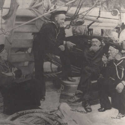 Crew on the USS MOHICAN