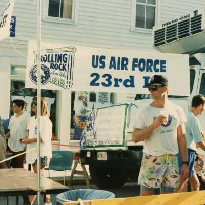 A booth that reads US Air Force.