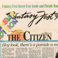 A few articles in the Key West Citizen about Fantasy Fest.