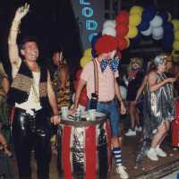 A float in the parade.