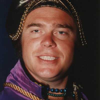 Unknown man dressed up.