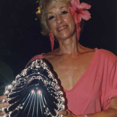 Caroline Cash during Fantasy Fest