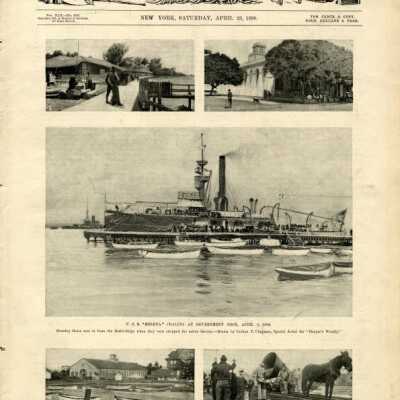 Harper's Weekly, April 23, 1898: Copyright: © Key West Art & Historical Society