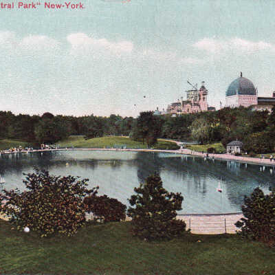 Yacht Lake, “Central Park”, New York