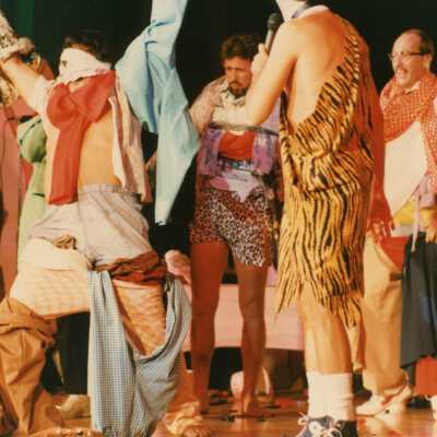 Some sort of performance going on.