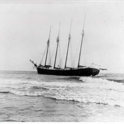 Four-Masted Schooner MARIE J. THOMPSON