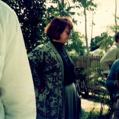 Woman at the Key West Lighthouse
