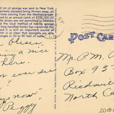 Sponge Industry, Key West, Florida: © Key West Art & Historical Society