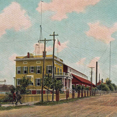 U.S. Coal Sheds, Weather Bureau, and Machine Shops, Key West, Fla.