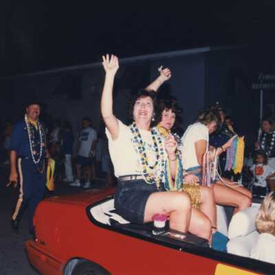 Float number 13 belonging to the Krewe of Ft. Brooke Tampa, FL.