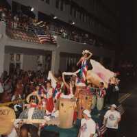 A float in the parade.