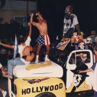 A float in the parade.