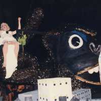 A float in the parade.